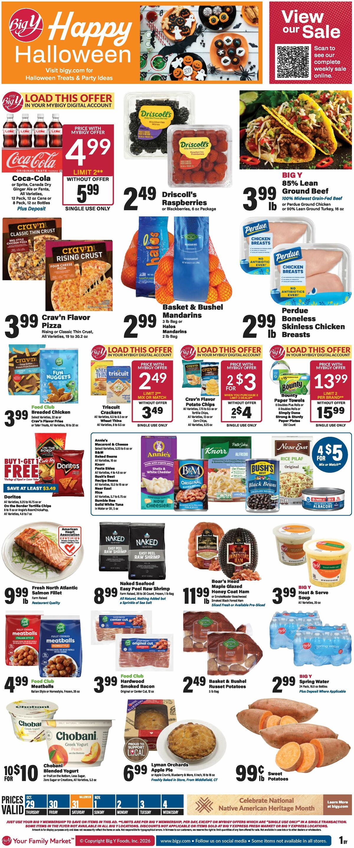 Big Y Weekly Ad from October 29