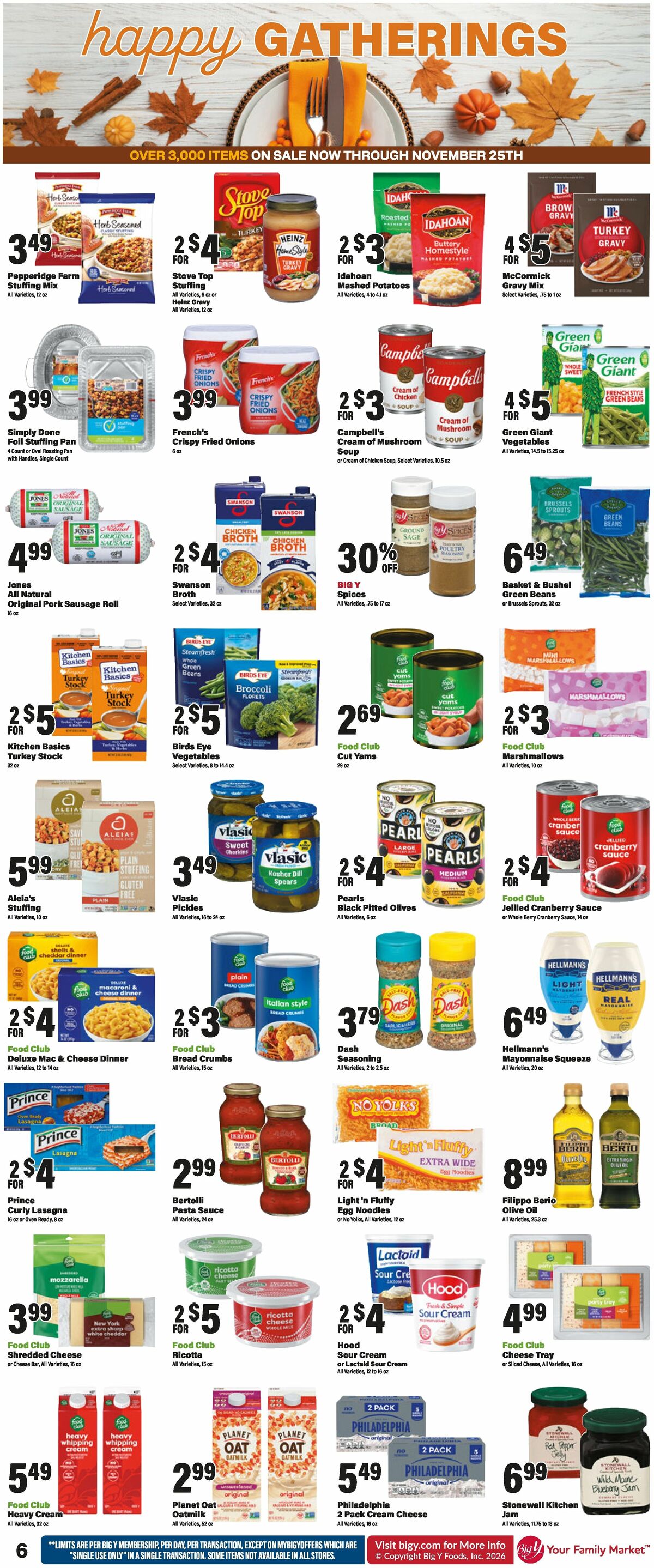 Big Y Weekly Ad from October 29
