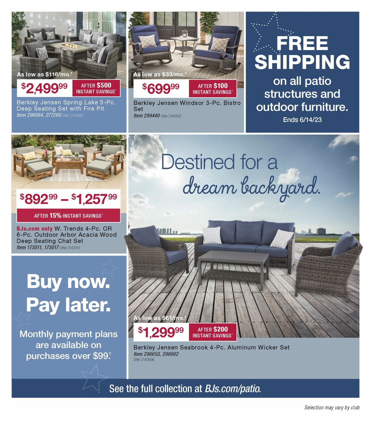 BJ's Wholesale Club Weekly Ad from May 16