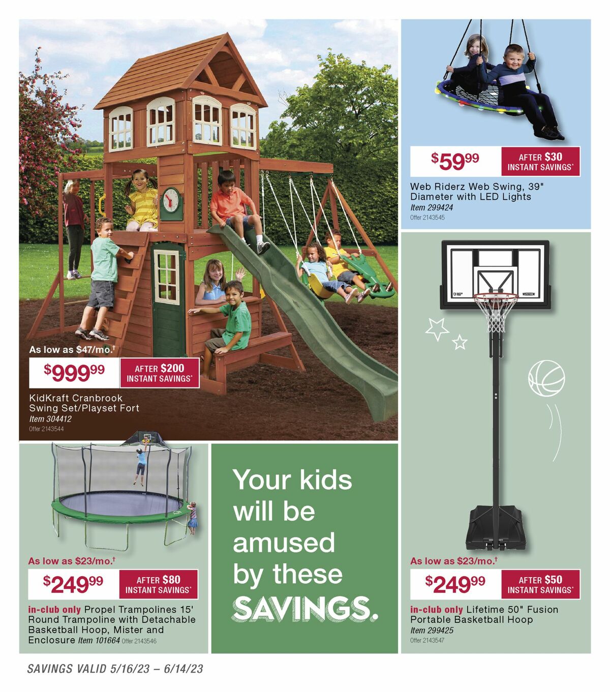 BJ's Wholesale Club Weekly Ad from May 16