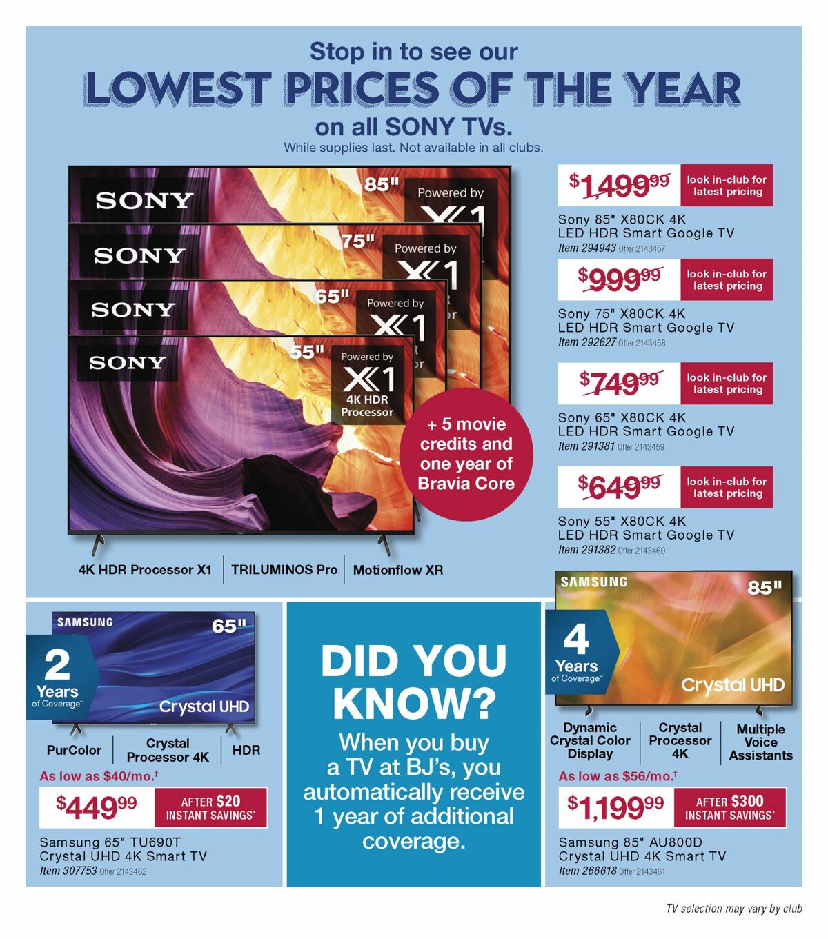 BJ's Wholesale Club Weekly Ad from May 16