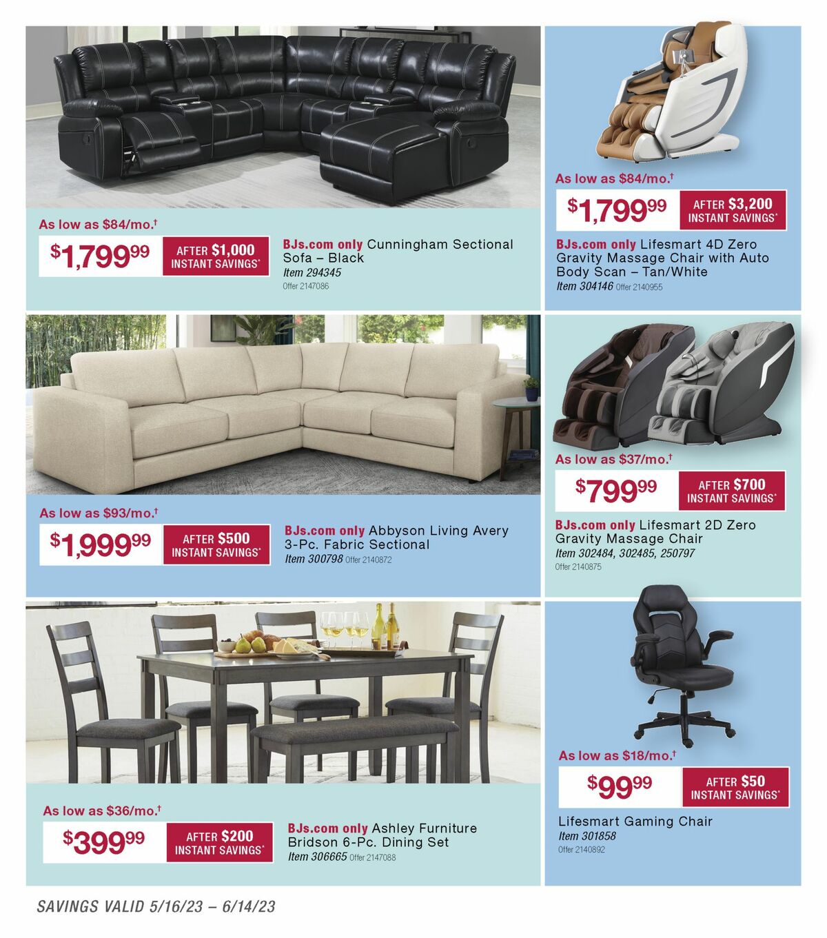 BJ's Wholesale Club Weekly Ad from May 16