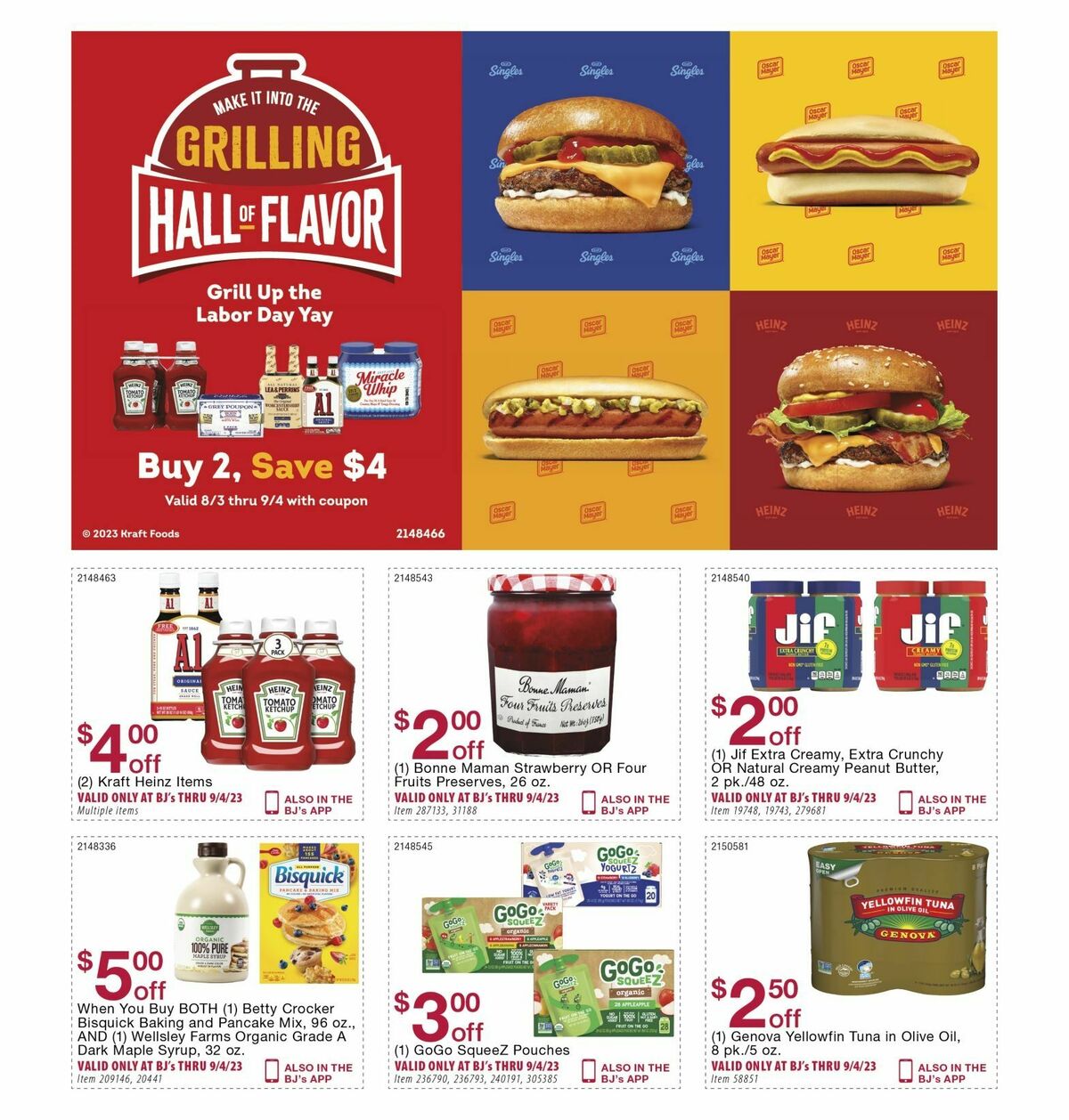 BJ's Wholesale Club Weekly Ad from August 10