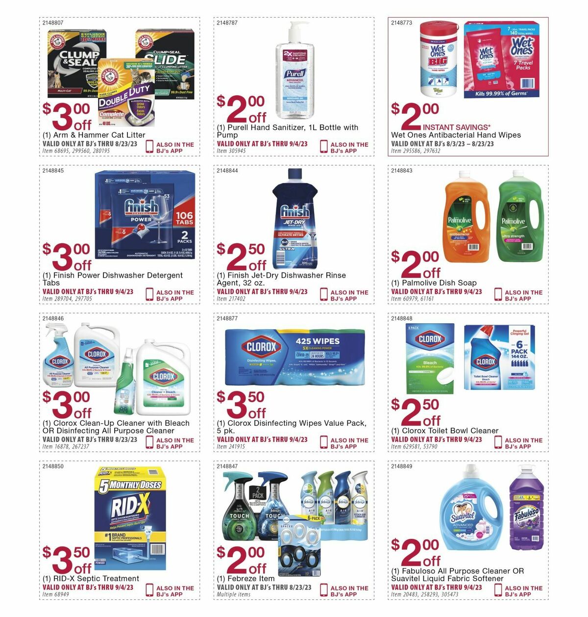BJ's Wholesale Club Weekly Ad from August 10
