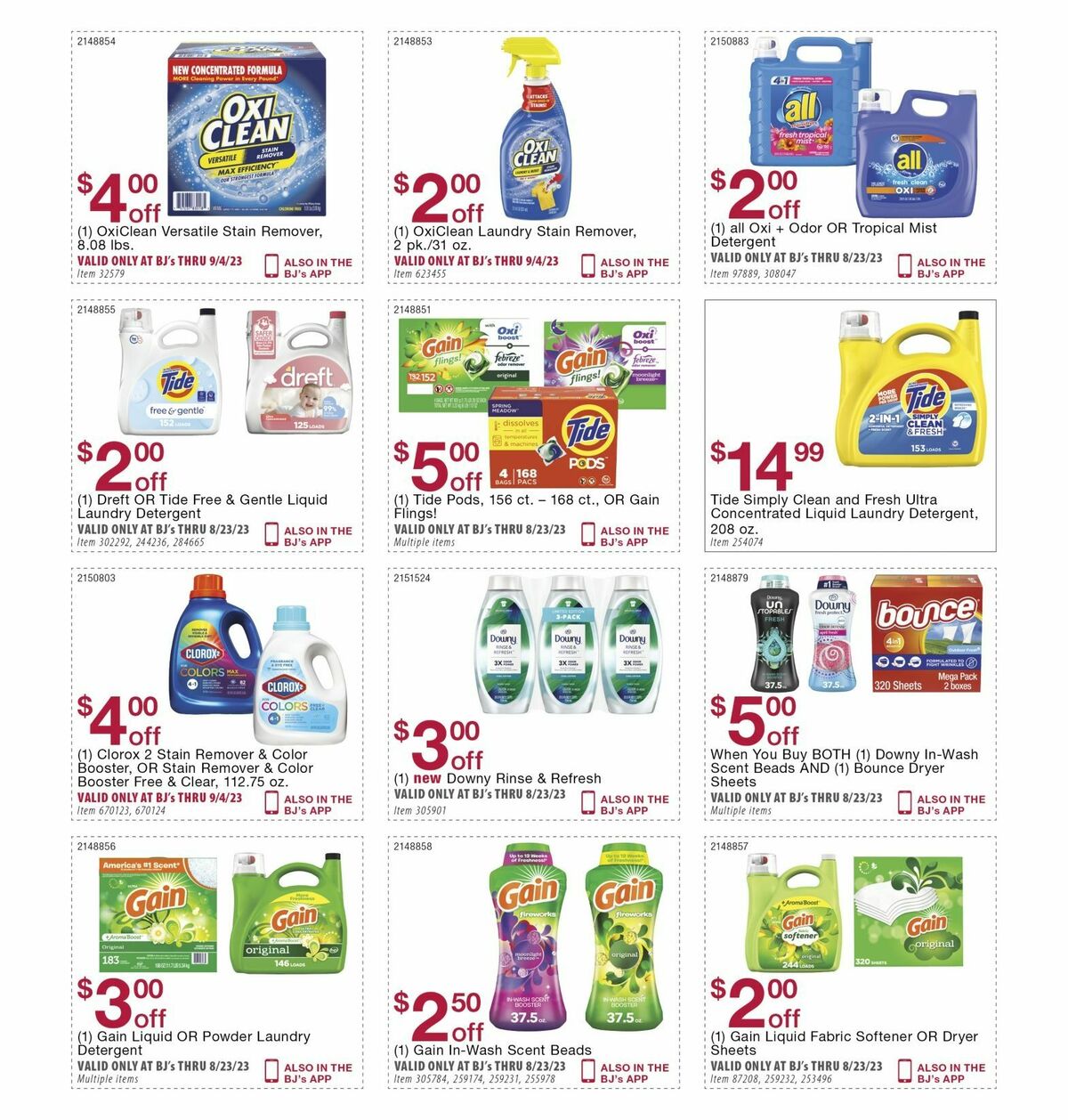 BJ's Wholesale Club Weekly Ad from August 10