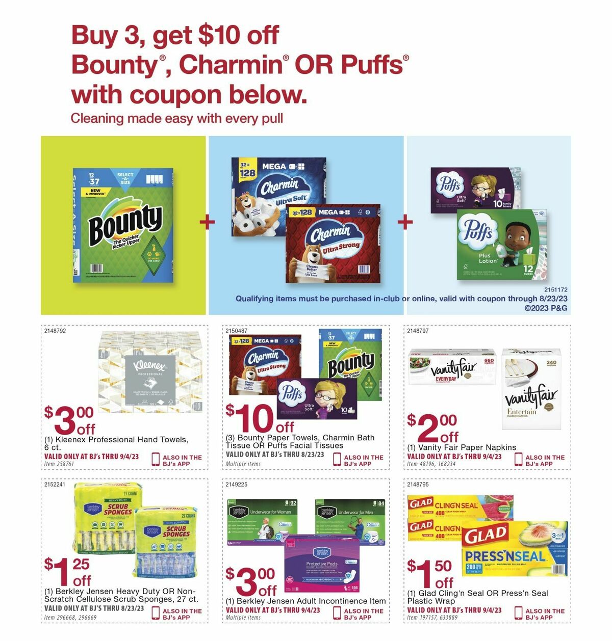 BJ's Wholesale Club Weekly Ad from August 10