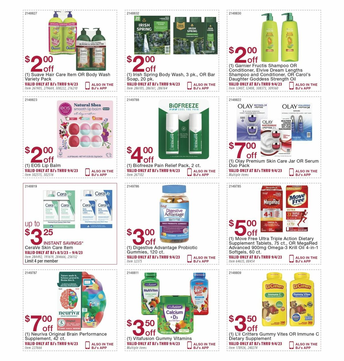 BJ's Wholesale Club Weekly Ad from August 10
