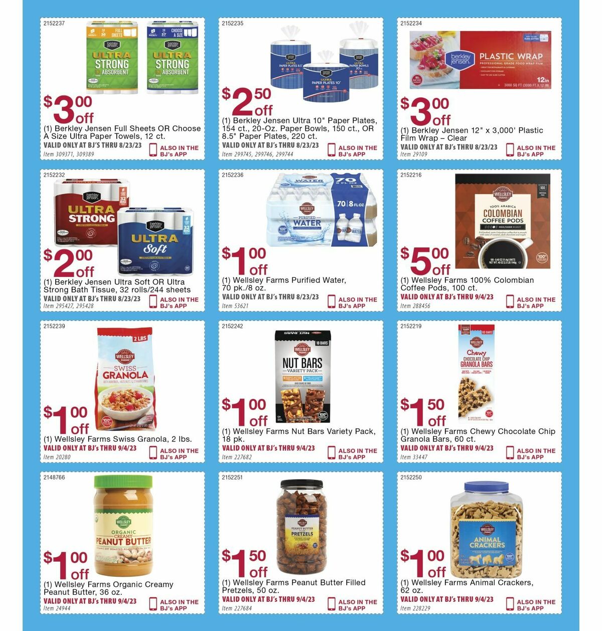 BJ's Wholesale Club Weekly Ad from August 10