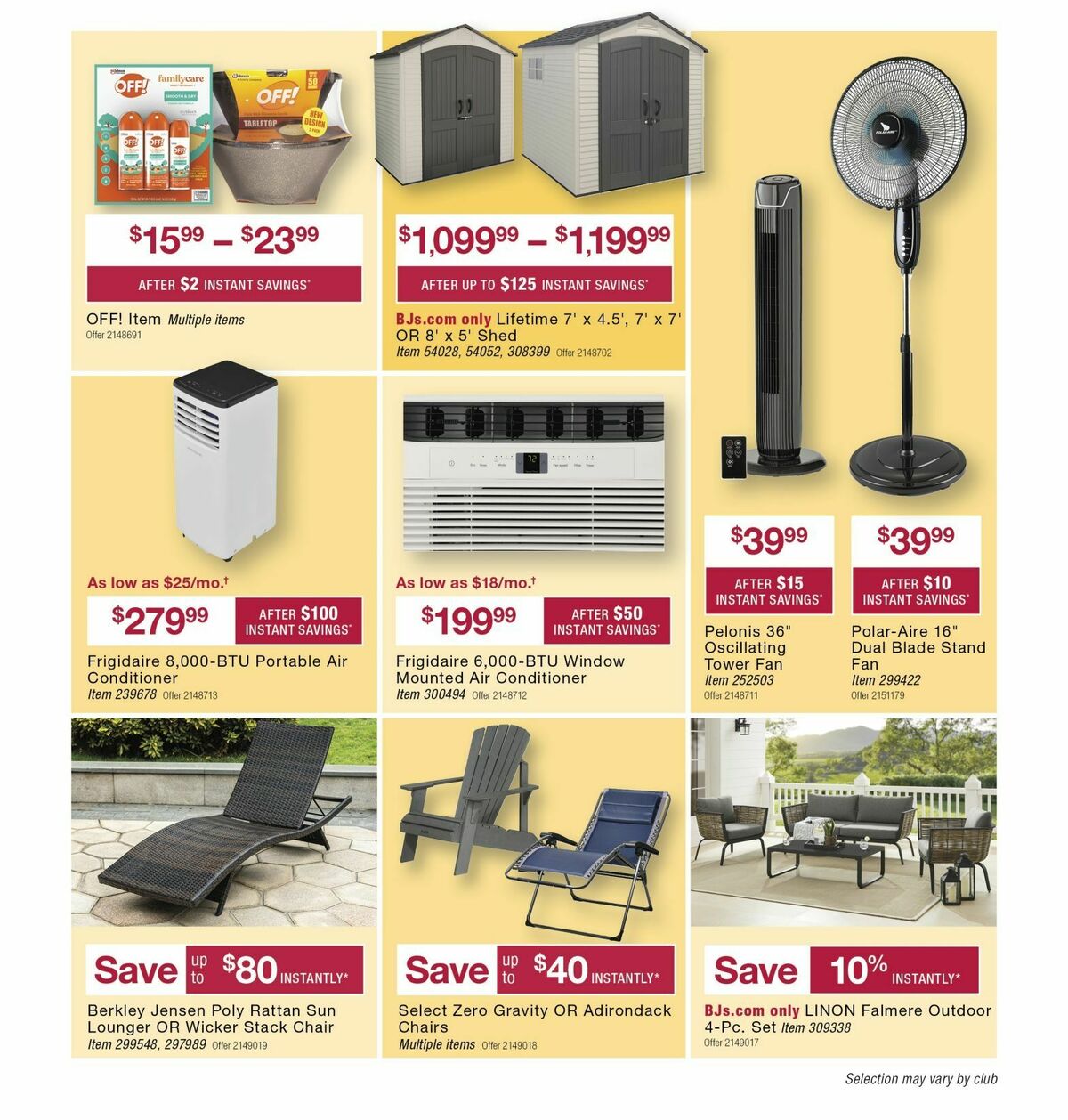 BJ's Wholesale Club Weekly Ad from August 10