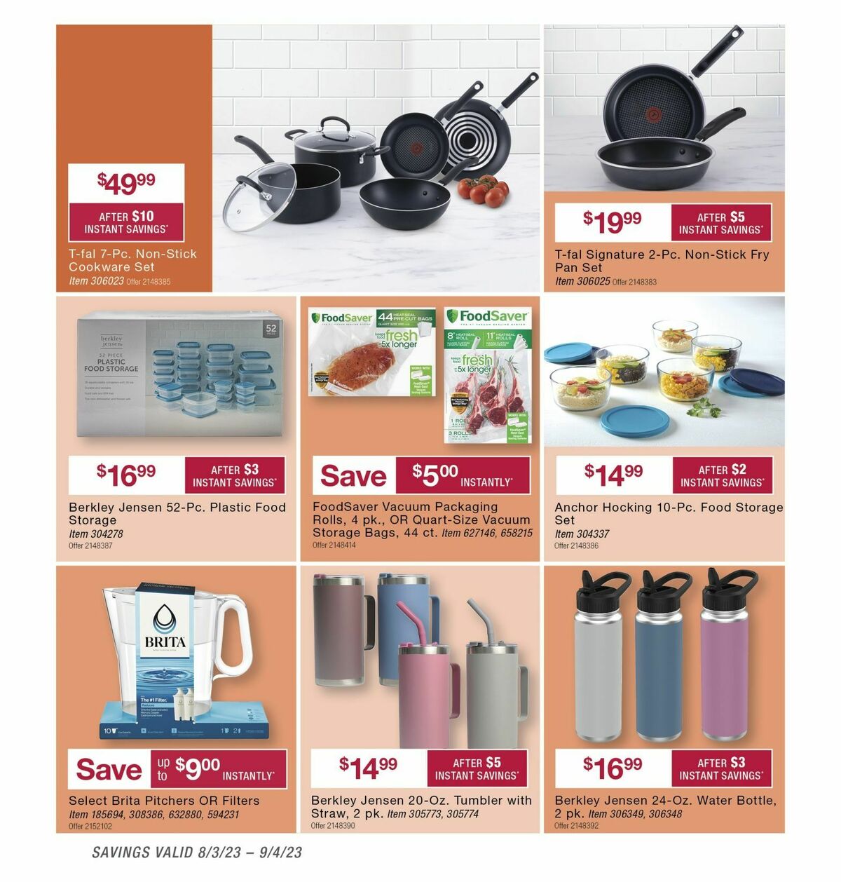BJ's Wholesale Club Weekly Ad from August 10