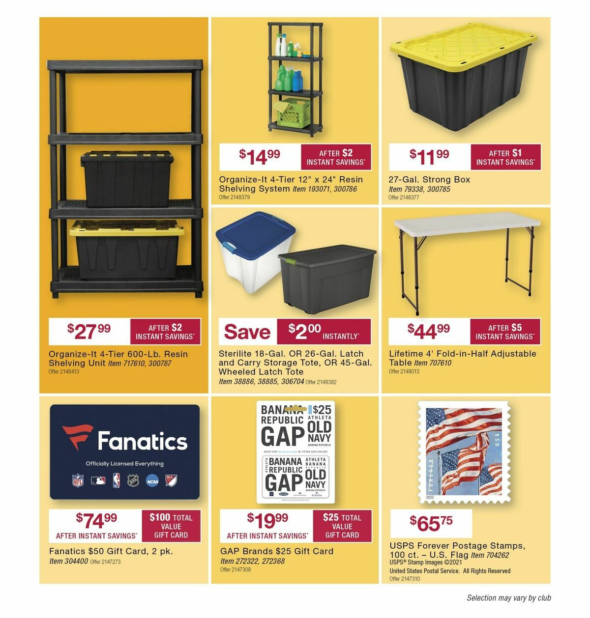 BJ's Wholesale Club Weekly Ad from August 10