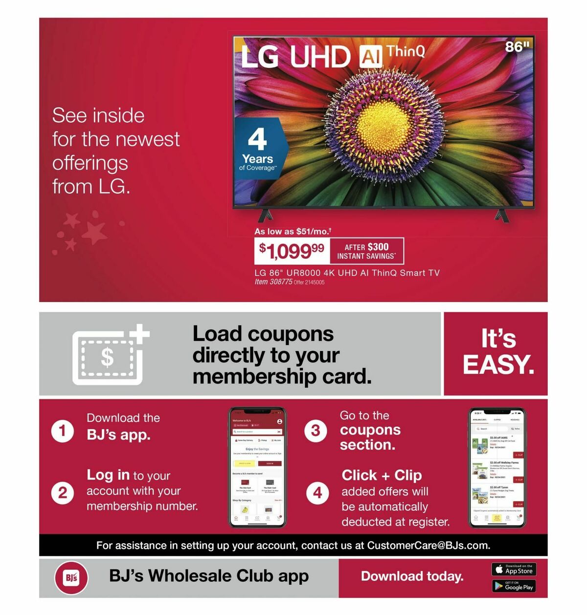 BJ's Wholesale Club Weekly Ad from September 5