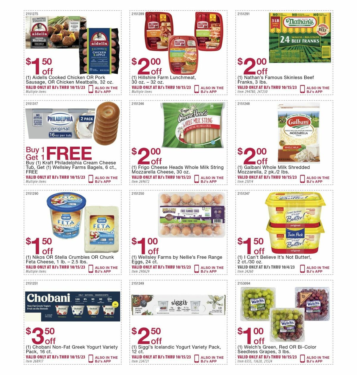 BJ's Wholesale Club Weekly Ad from September 25