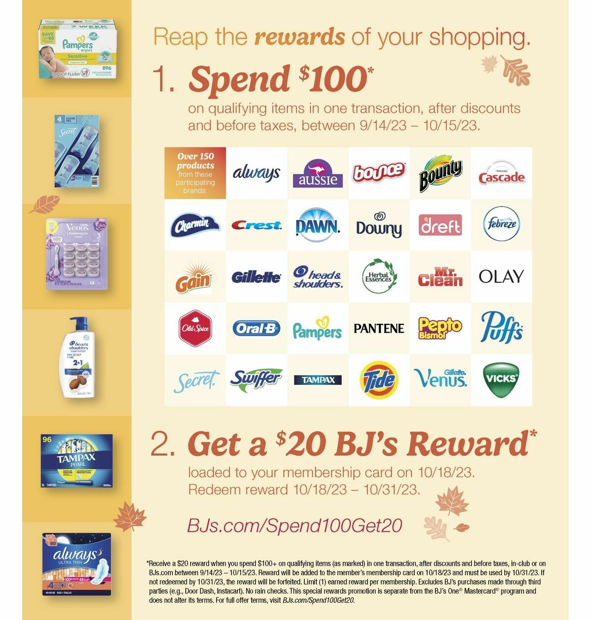 BJ's Wholesale Club Weekly Ad from September 25