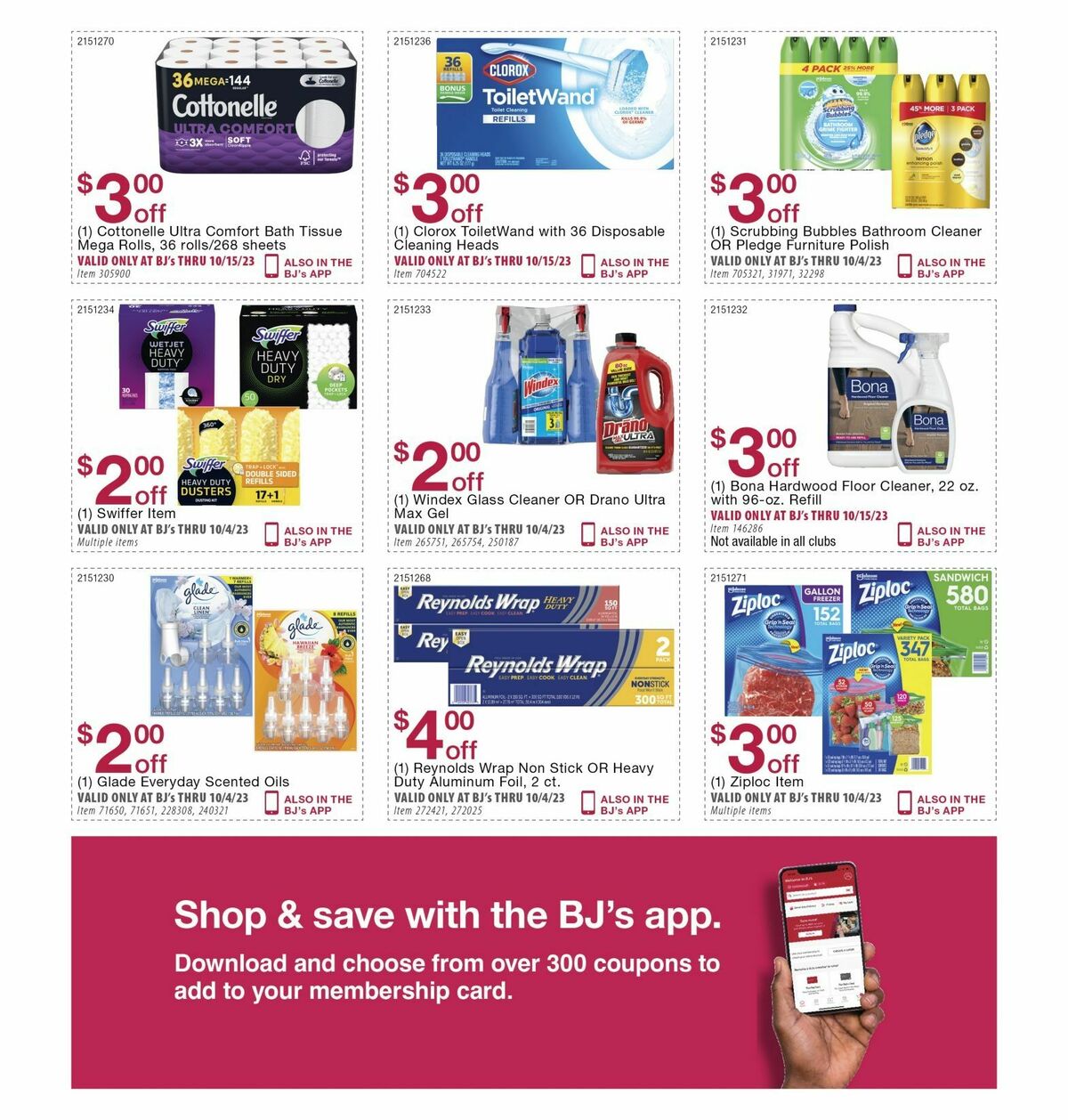 BJ's Wholesale Club Weekly Ad from September 25