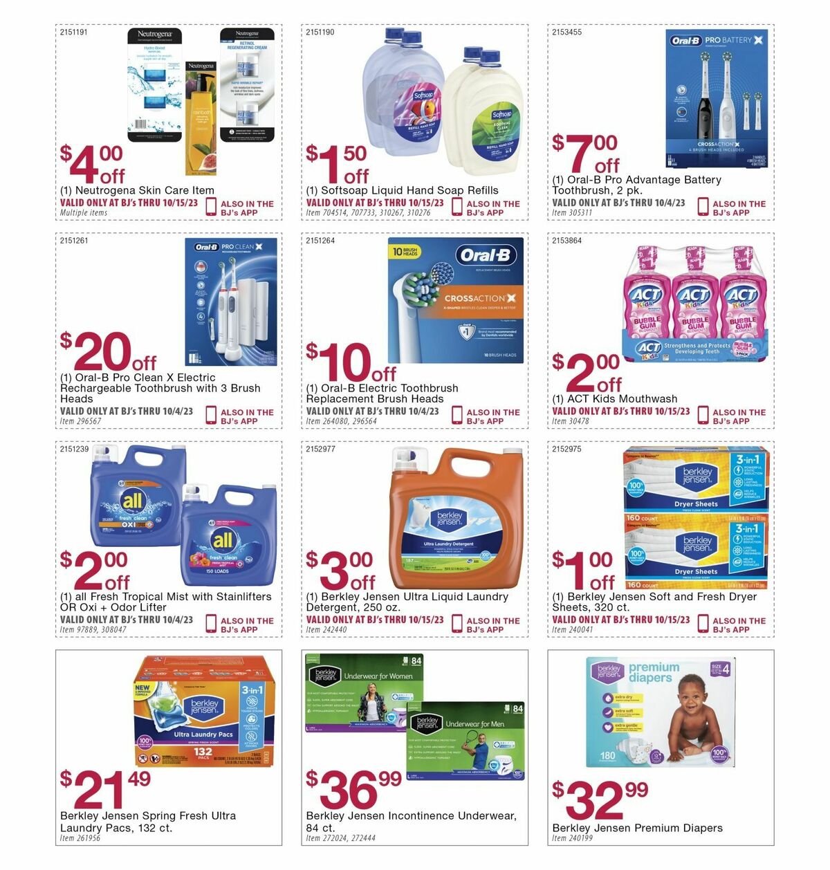 BJ's Wholesale Club Weekly Ad from September 25
