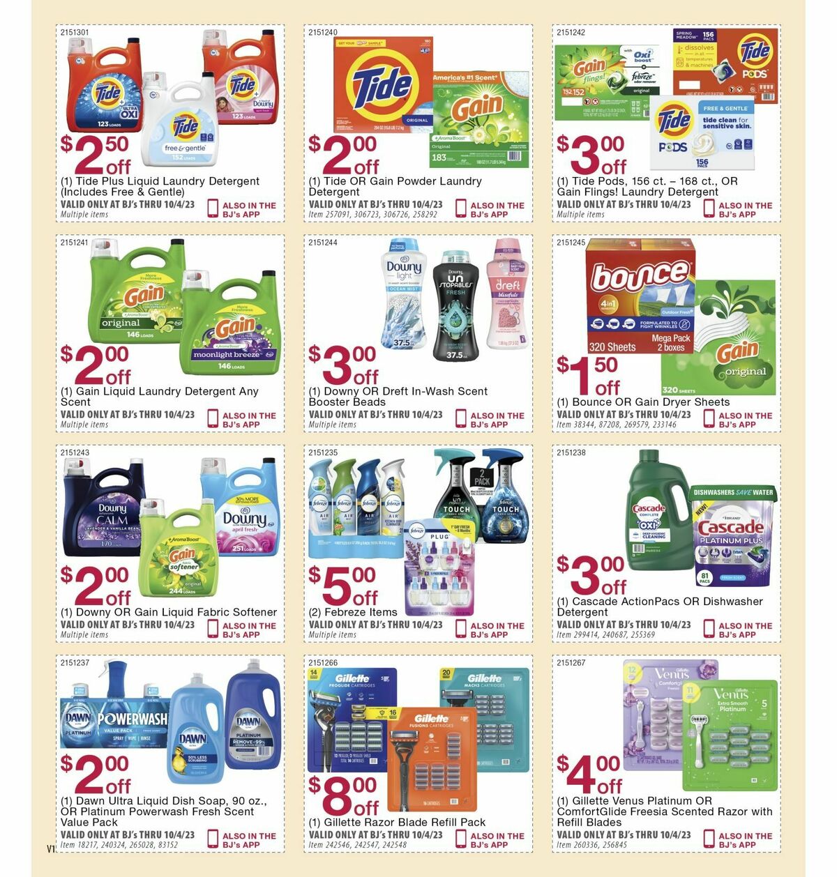 BJ's Wholesale Club Weekly Ad from September 25