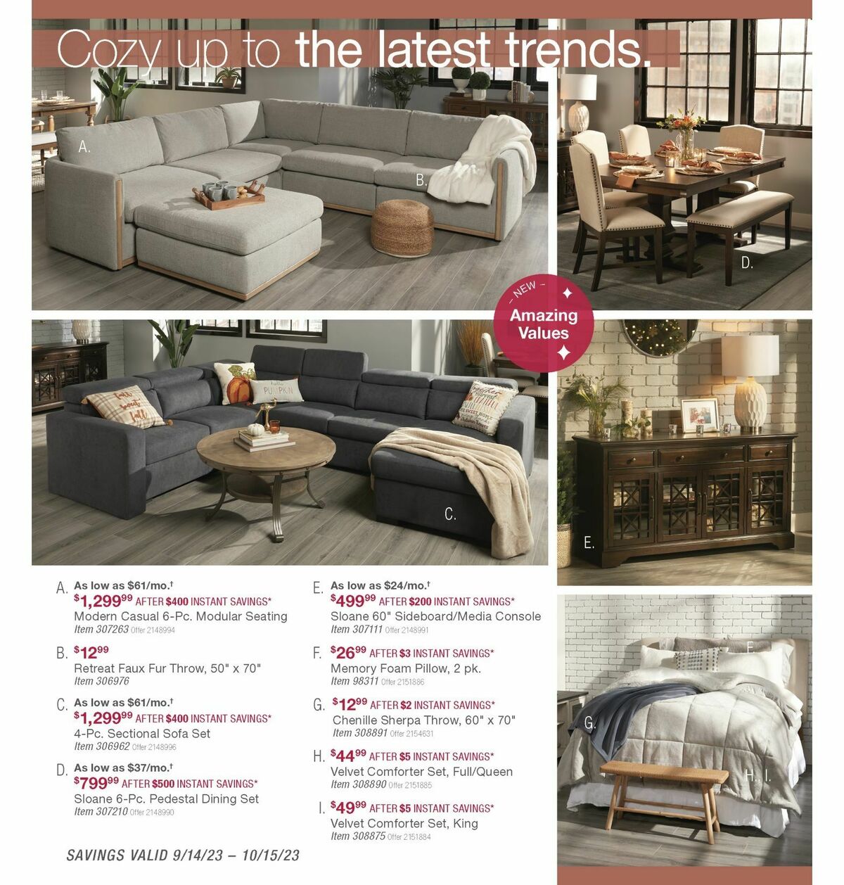 BJ's Wholesale Club Weekly Ad from September 25