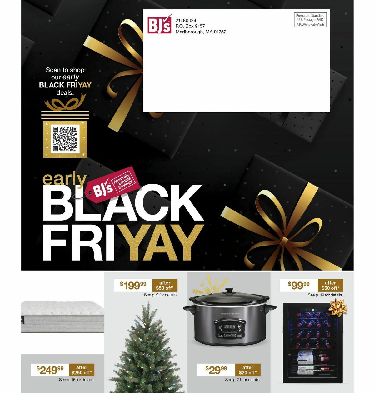 BJ's Wholesale Club Early Black Friday Savings Weekly Ad from October 26