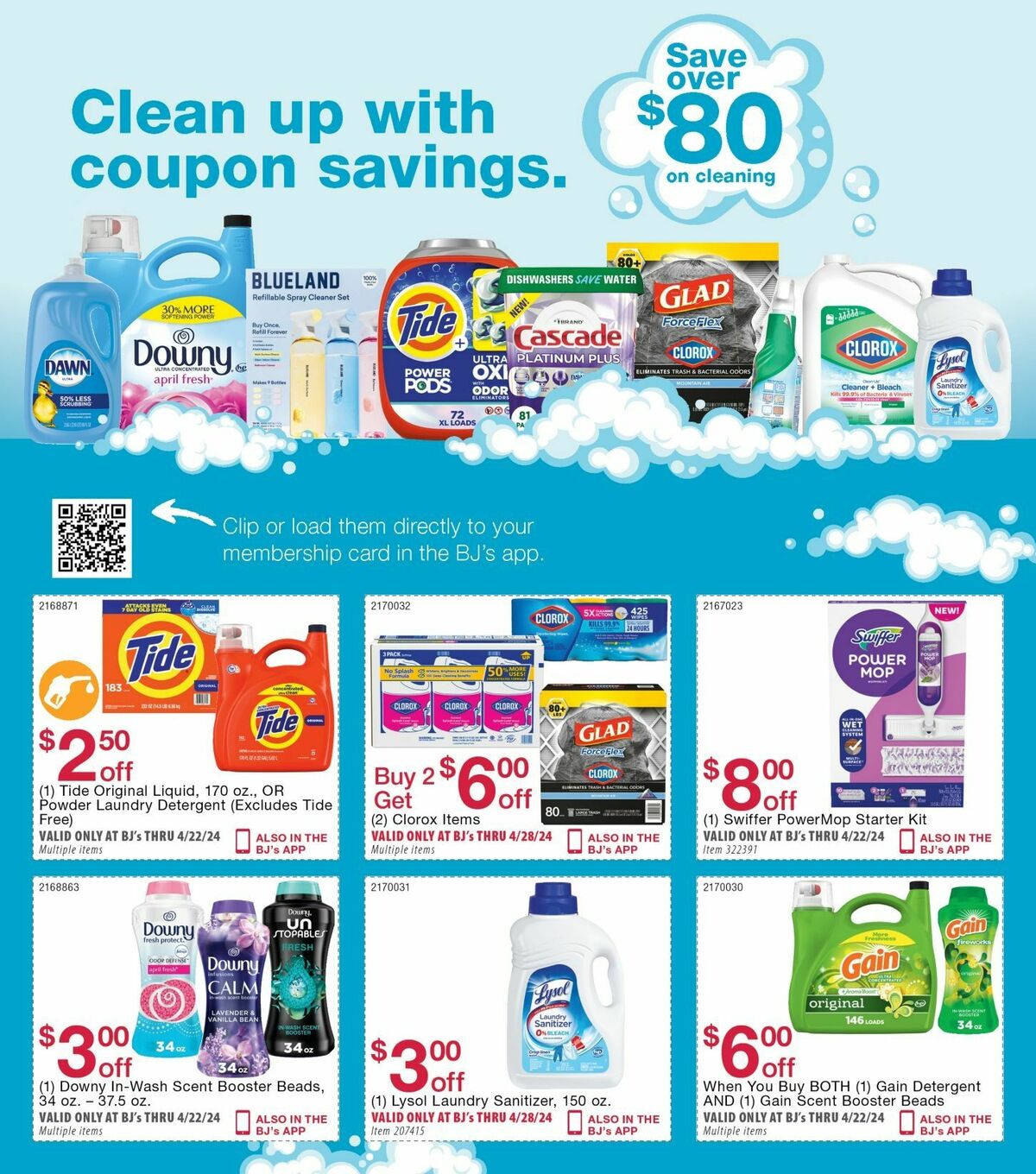BJ's Wholesale Club Weekly Ad from April 2