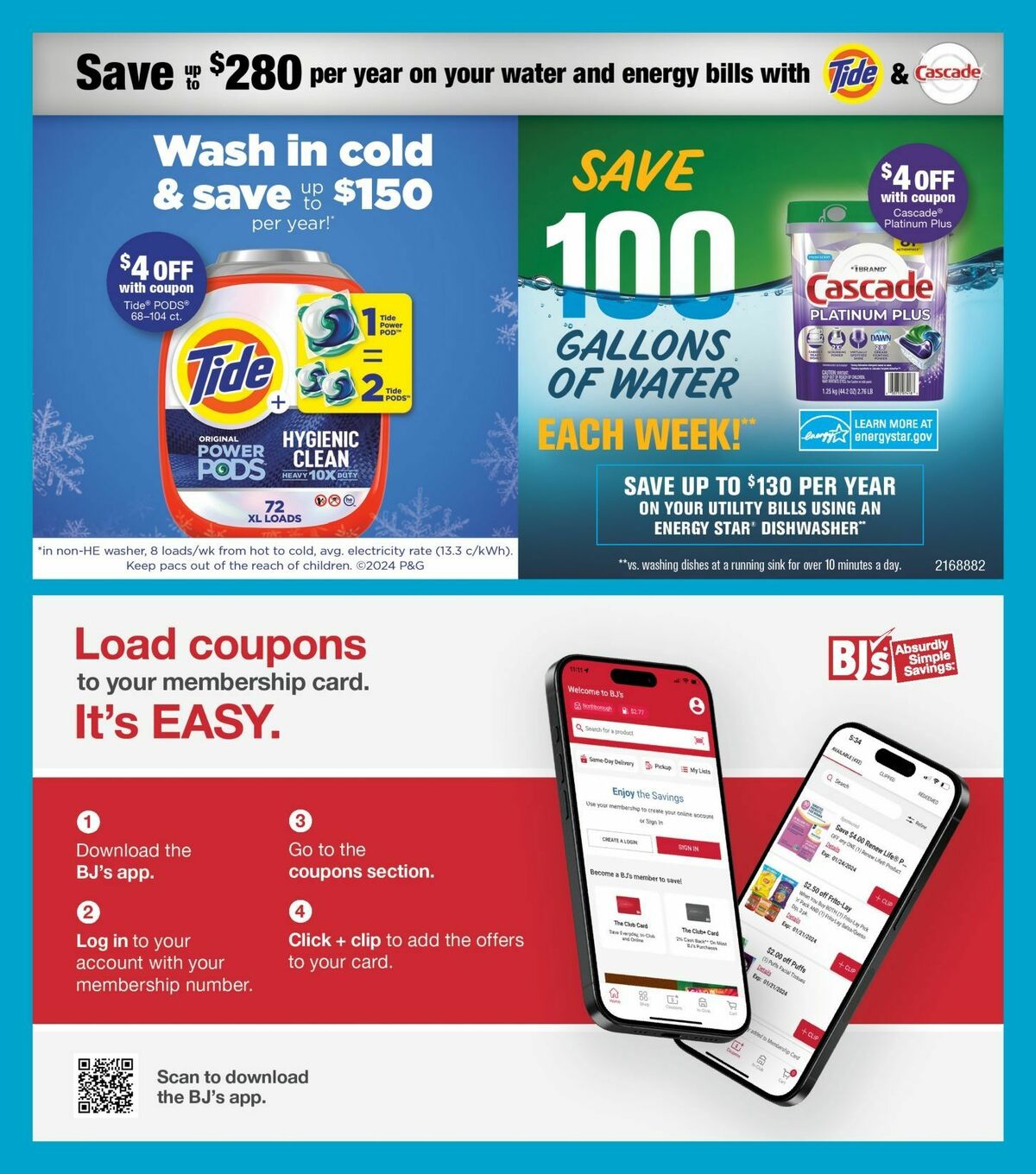 BJ's Wholesale Club Weekly Ad from April 2