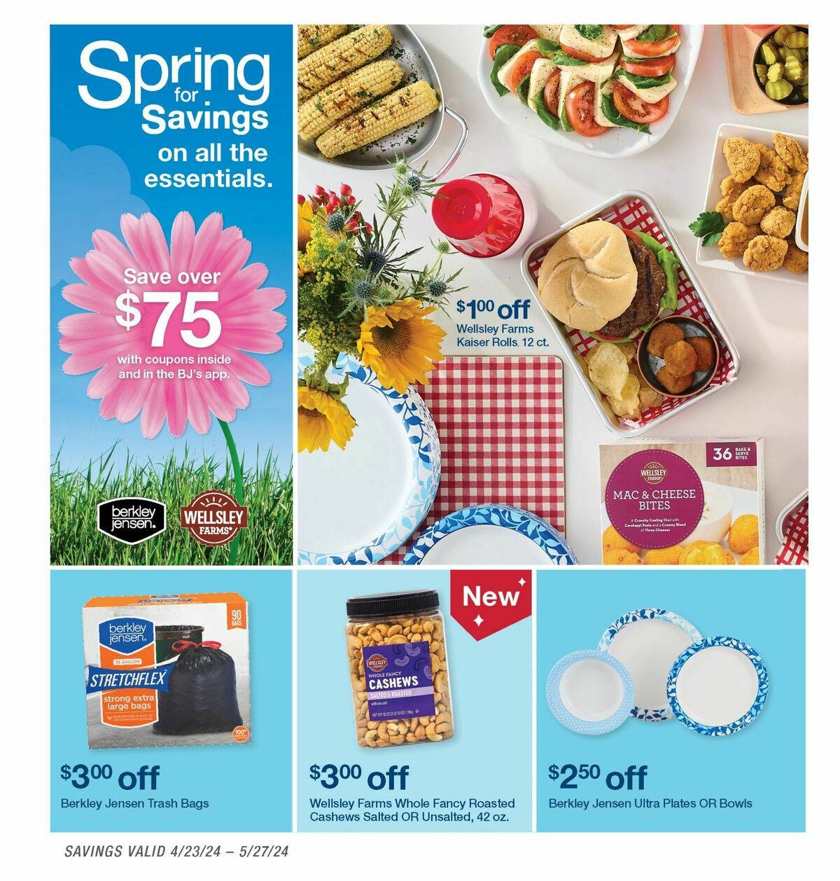 BJ's Wholesale Club Weekly Ad from April 23