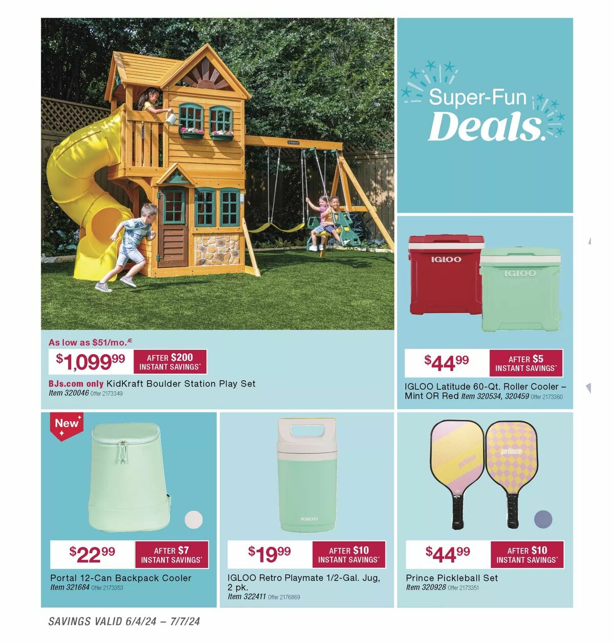 BJ's Wholesale Club Weekly Ad from June 4