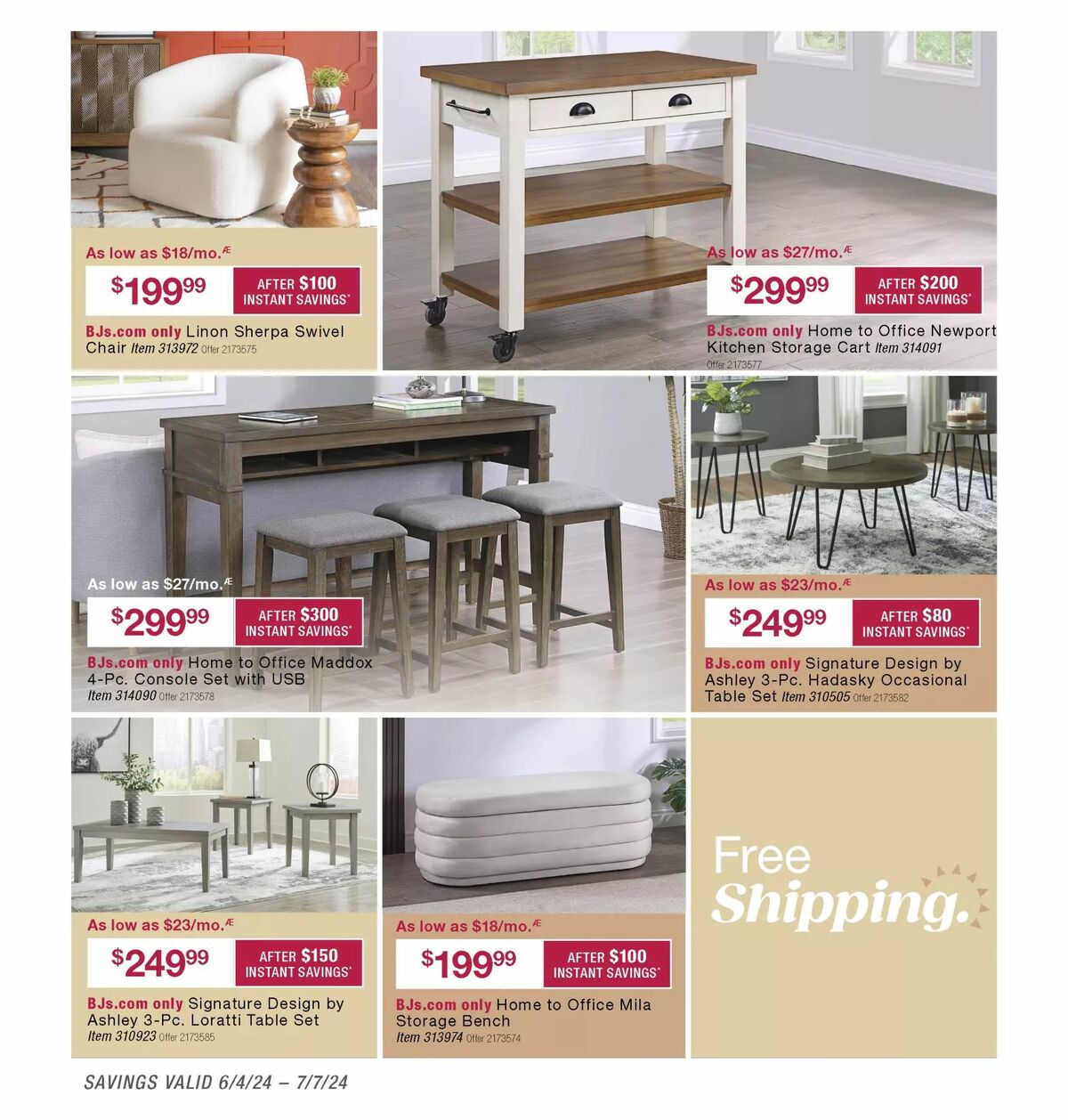 BJ's Wholesale Club Weekly Ad from June 4