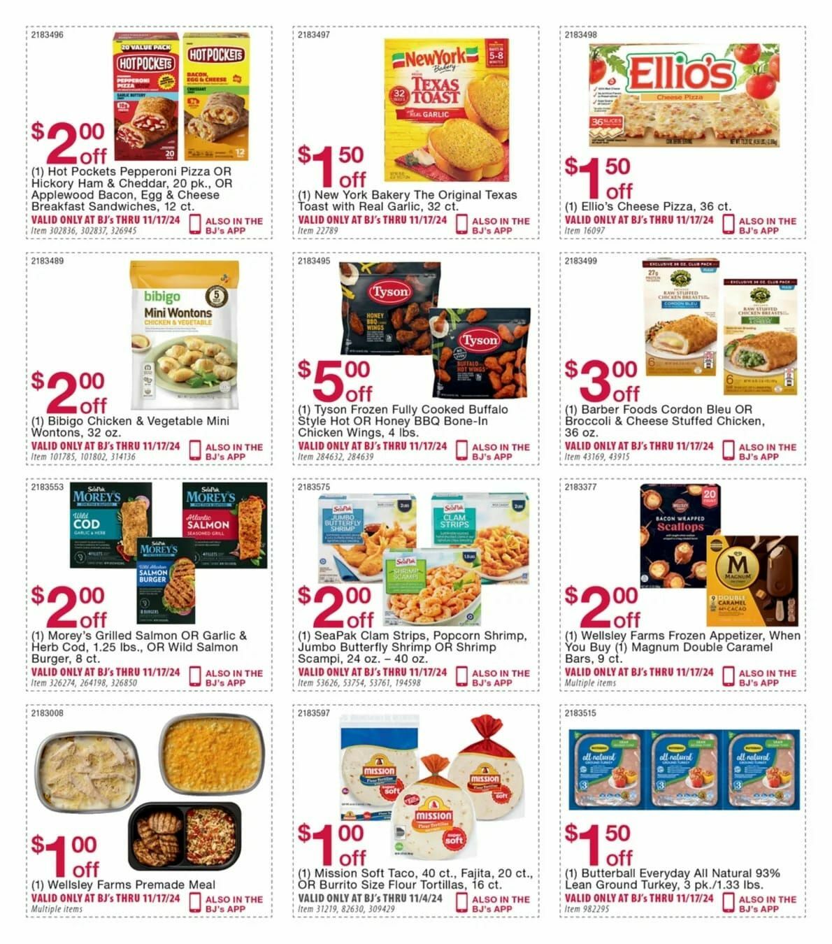 BJ's Wholesale Club Weekly Ad from October 14