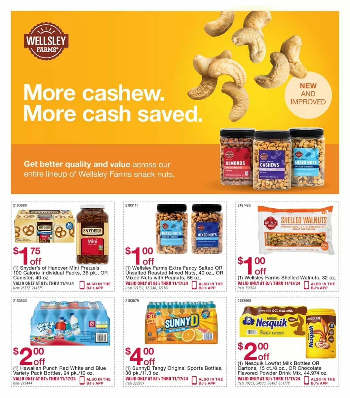 BJ's Wholesale Club Weekly Ad from October 14
