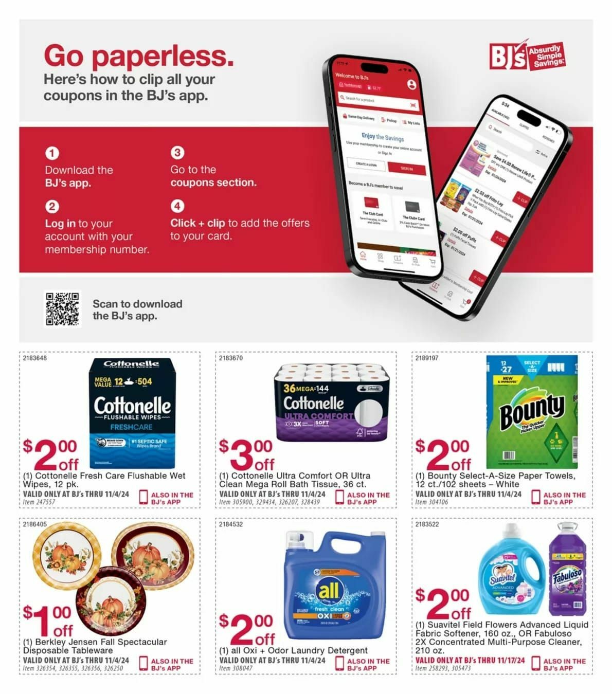 BJ's Wholesale Club Weekly Ad from October 14