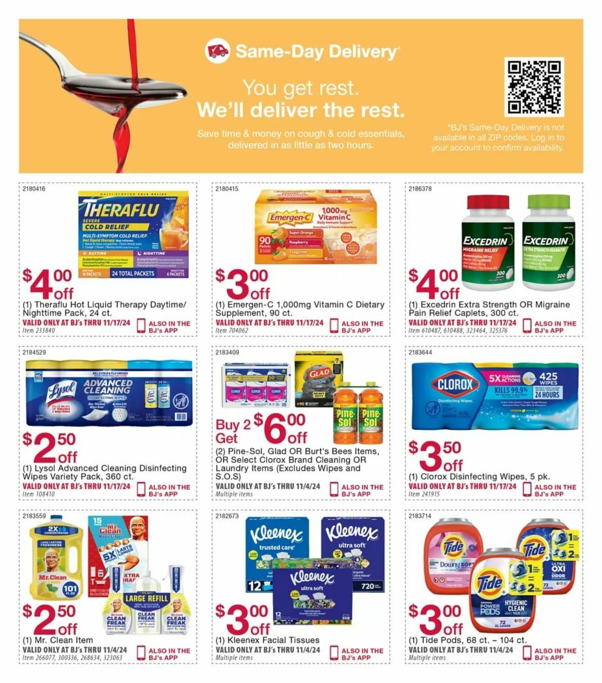 BJ's Wholesale Club Weekly Ad from October 14