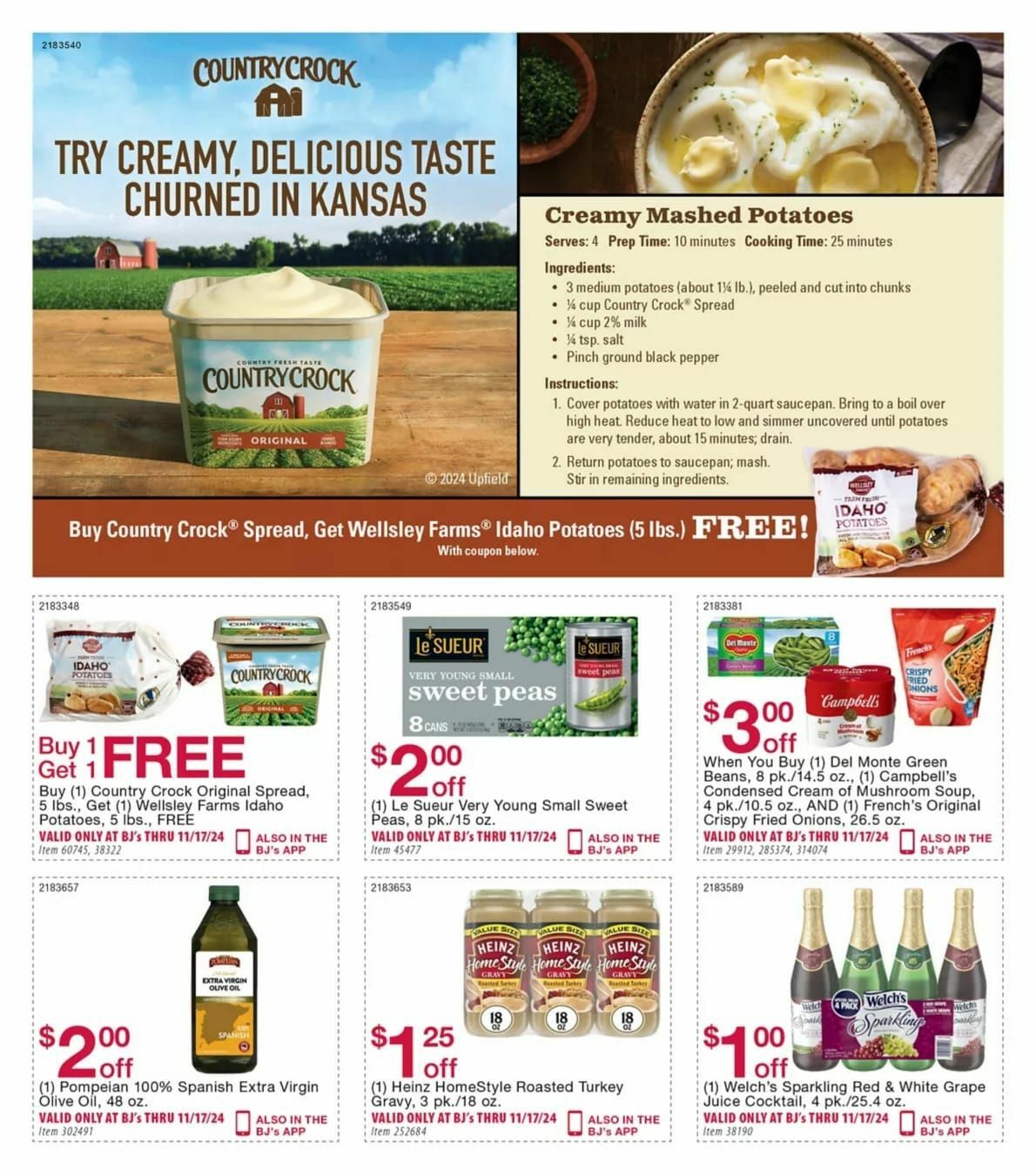 BJ's Wholesale Club Weekly Ad from October 14