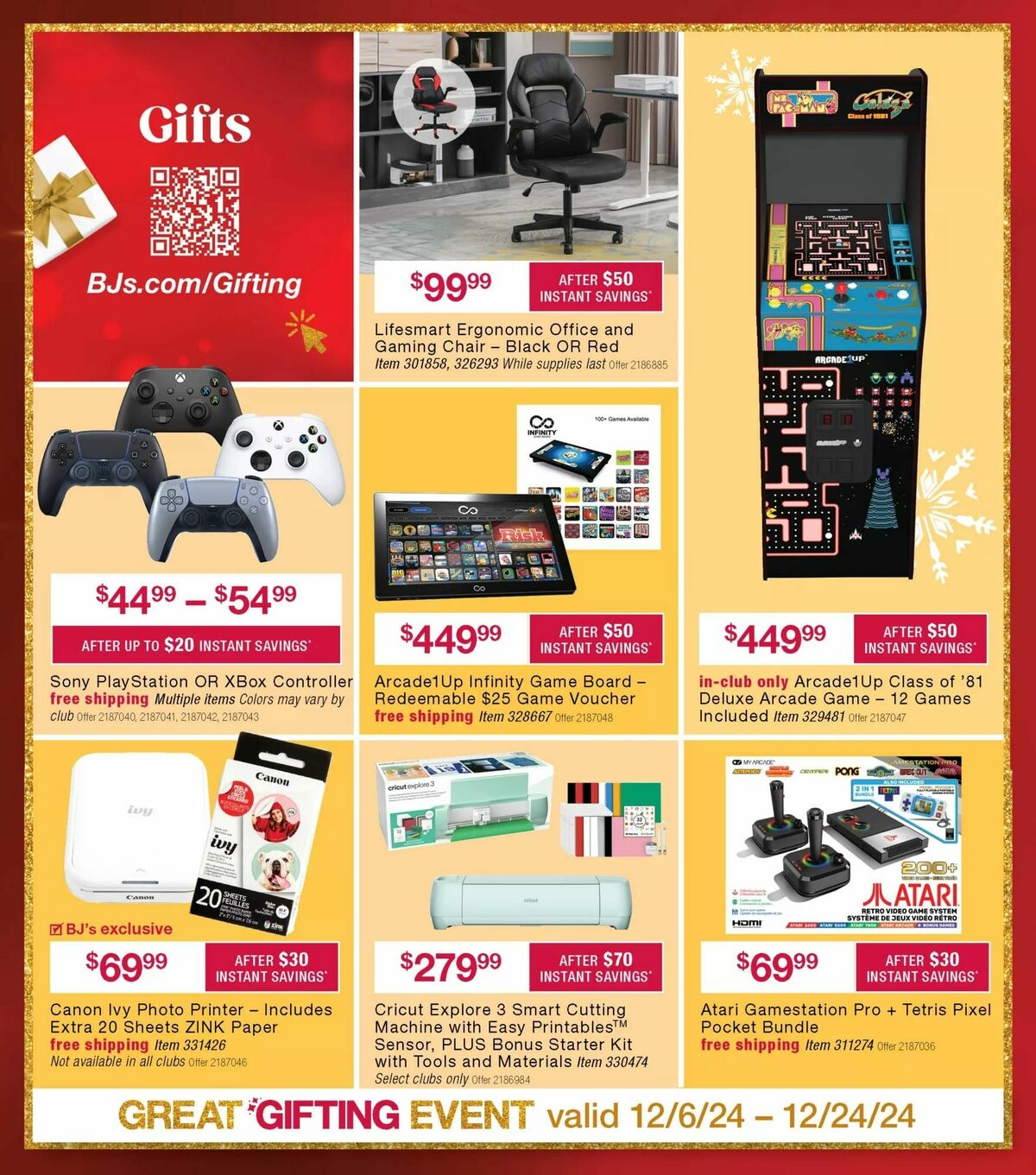 BJ's Wholesale Club Weekly Ad from December 3