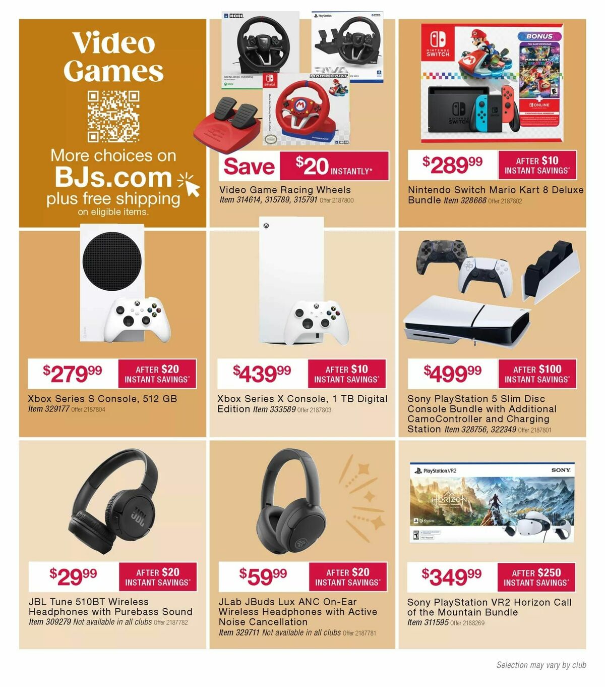 BJ's Wholesale Club Weekly Ad from December 3