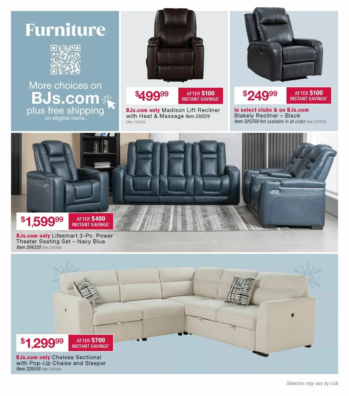 BJ's Wholesale Club Weekly Ad from December 3