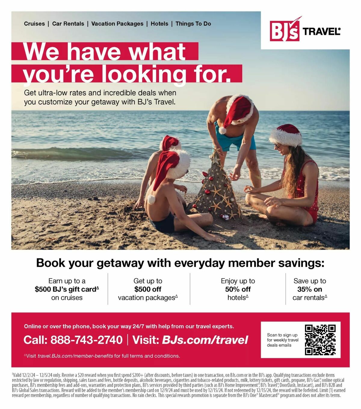 BJ's Wholesale Club Weekly Ad from December 3