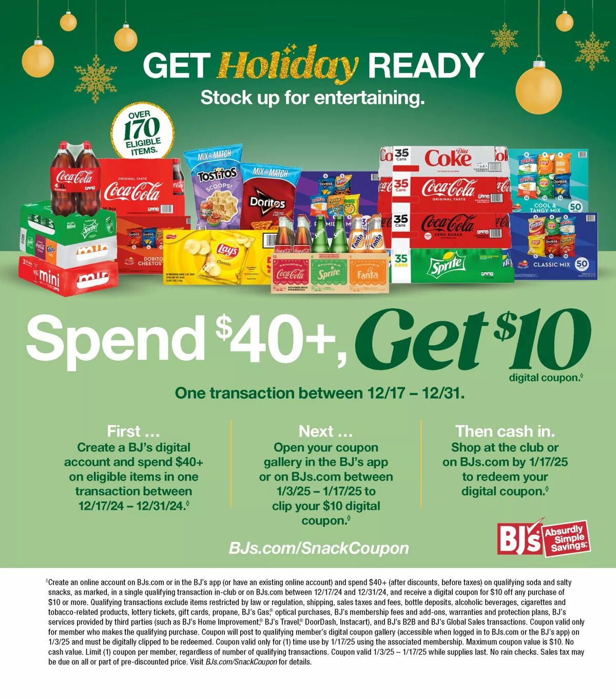 BJ's Wholesale Club Weekly Ad from December 27