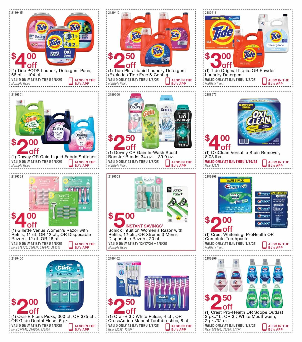 BJ's Wholesale Club Weekly Ad from December 27