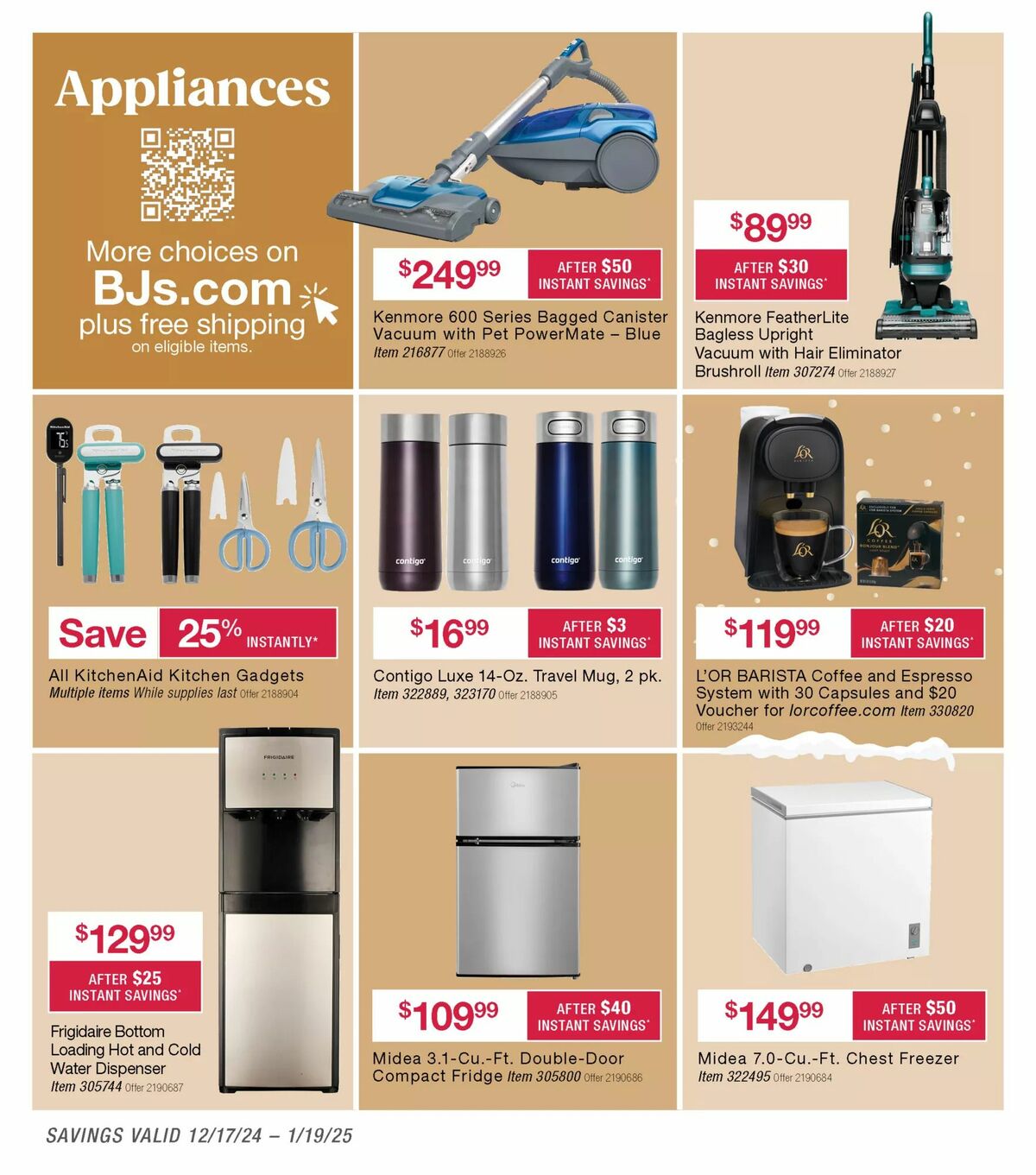 BJ's Wholesale Club Weekly Ad from December 27
