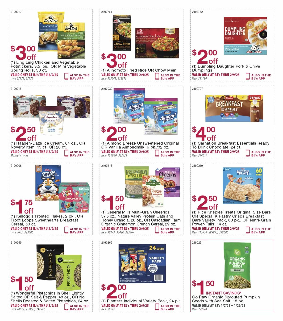 BJ's Wholesale Club Weekly Ad from January 15
