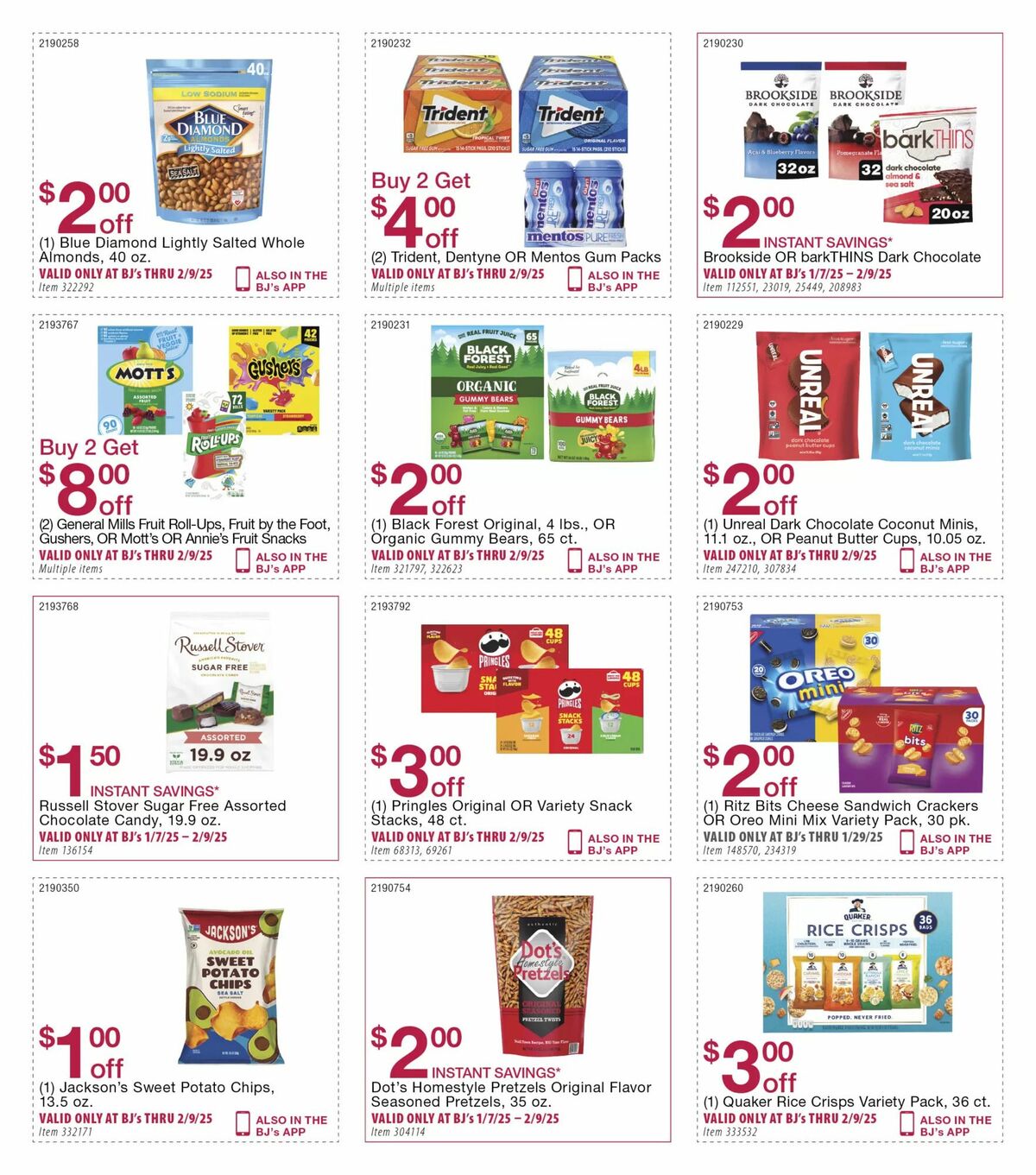 BJ's Wholesale Club Weekly Ad from January 15