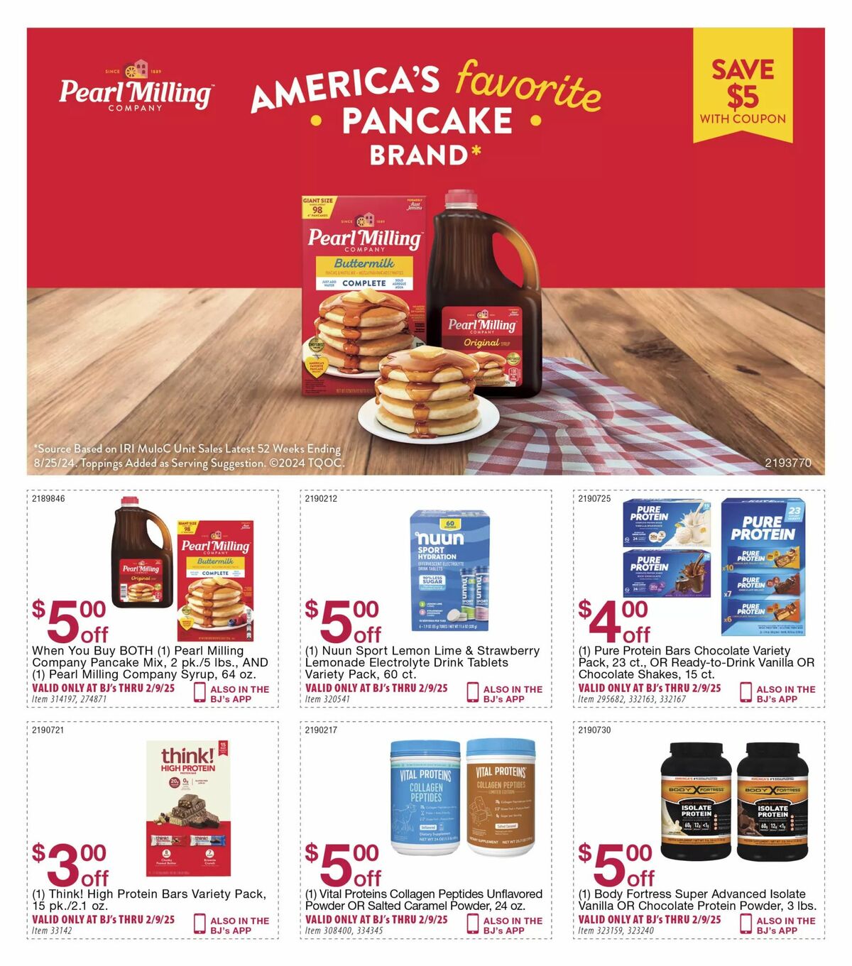 BJ's Wholesale Club Weekly Ad from January 15