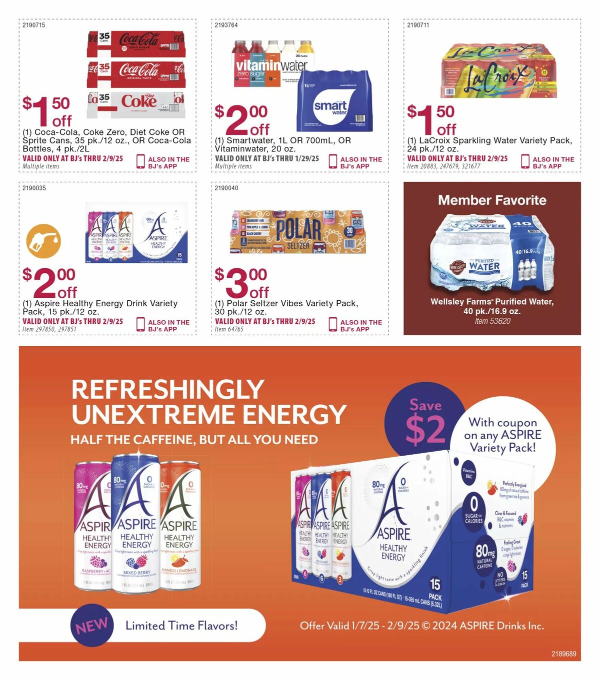 BJ's Wholesale Club Weekly Ad from January 15