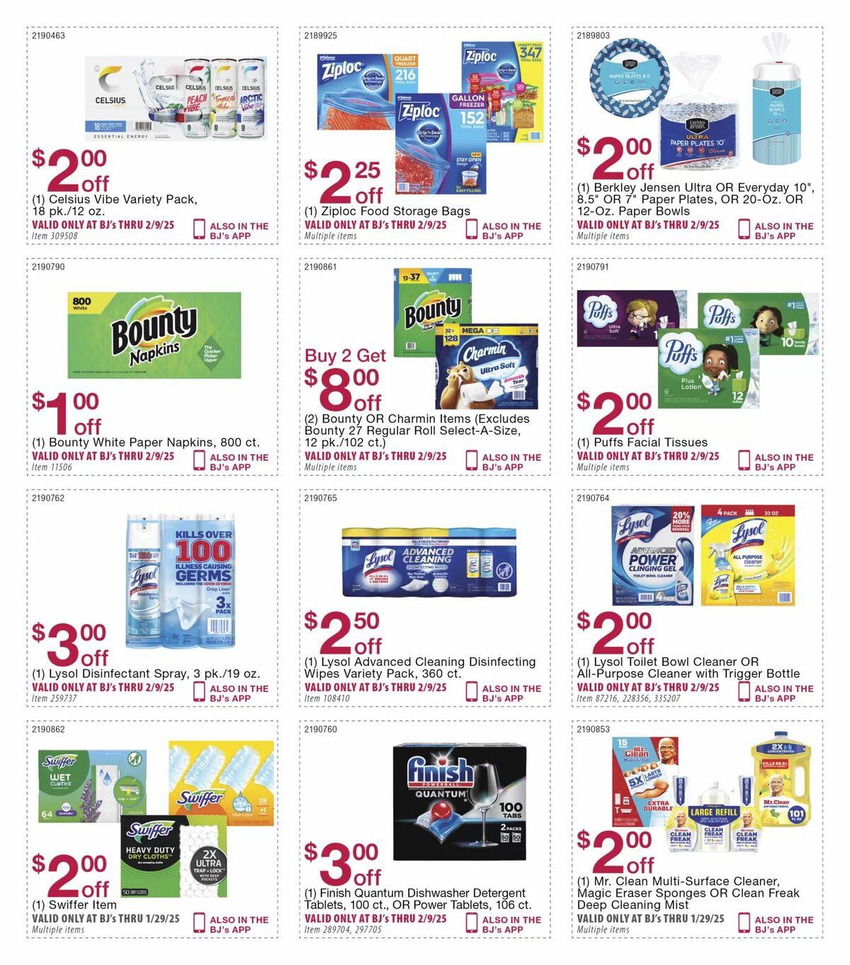 BJ's Wholesale Club Weekly Ad from January 15
