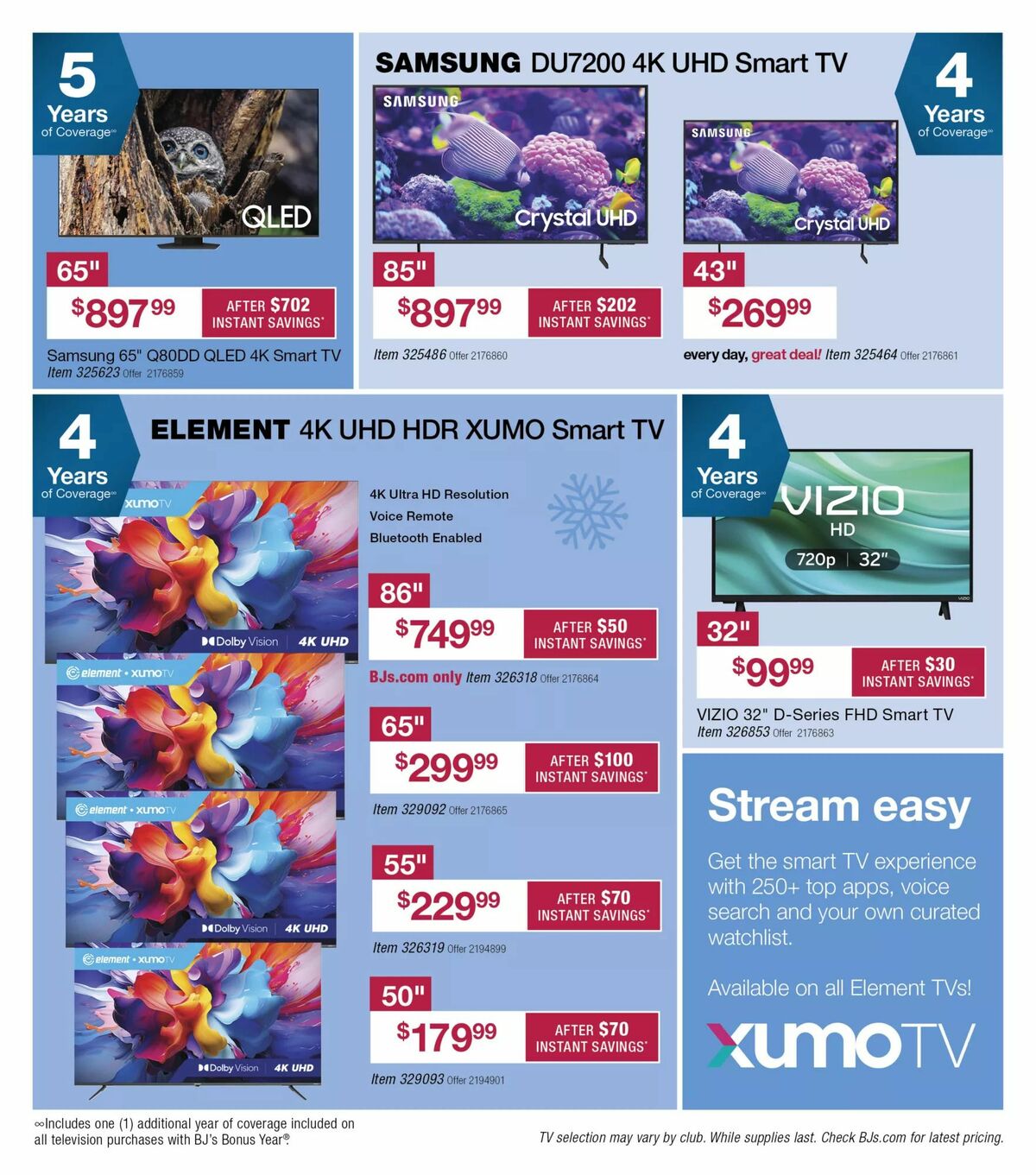 BJ's Wholesale Club Weekly Ad from January 15