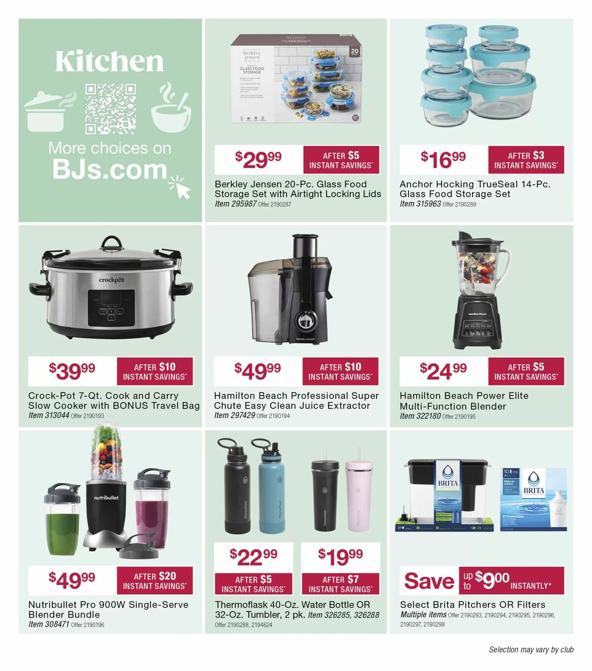 BJ's Wholesale Club Weekly Ad from January 15