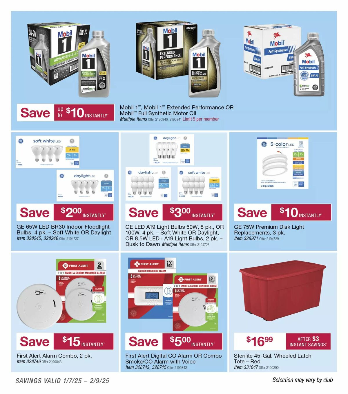 BJ's Wholesale Club Weekly Ad from January 15