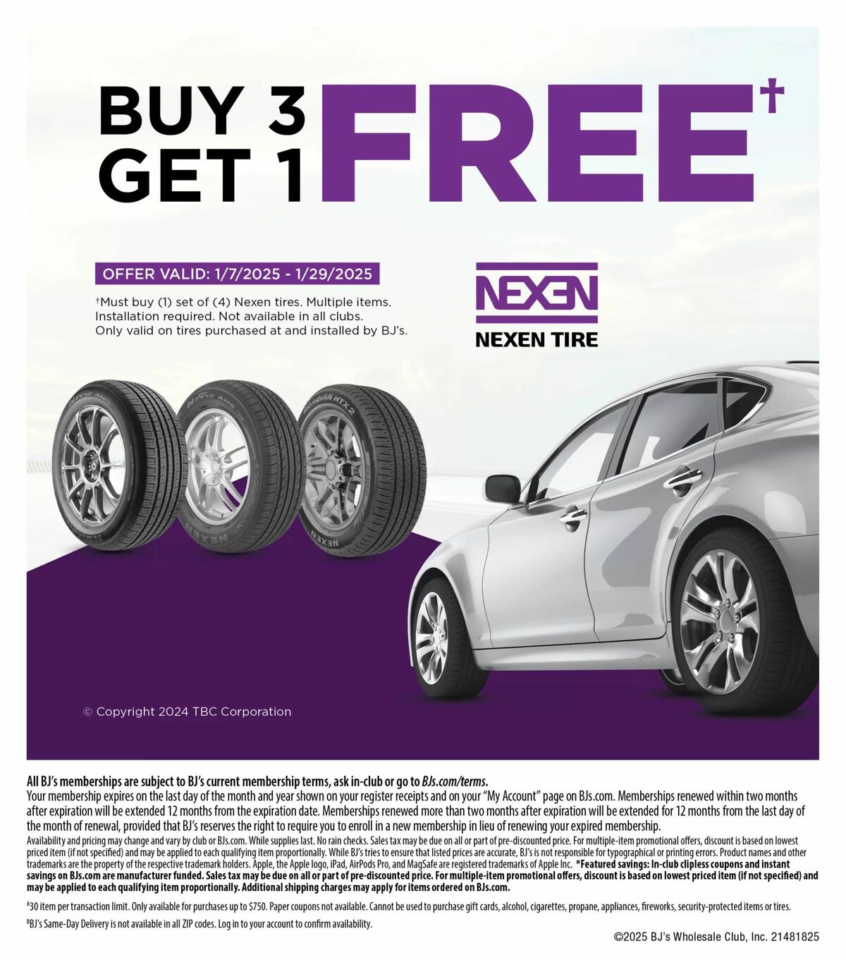 BJ's Wholesale Club Weekly Ad from January 15