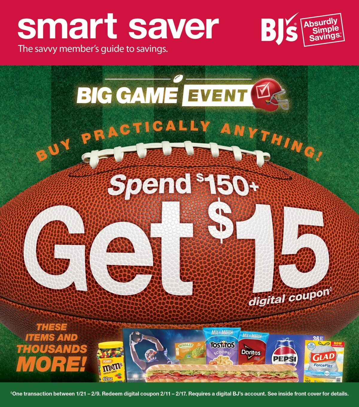 BJ's Wholesale Club Weekly Ad from February 1